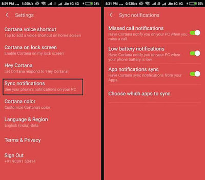 How to install Cortana in Android
