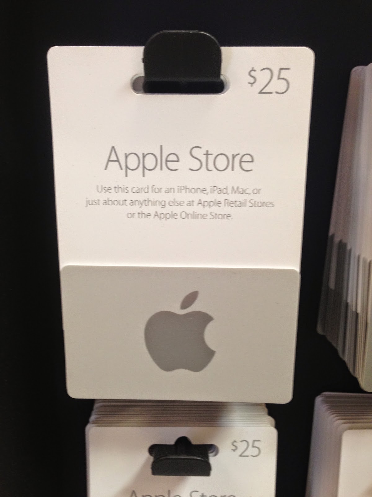 Your Gift Card Apple Box Telegraph