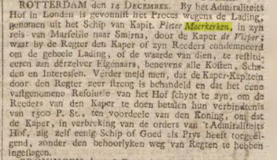 Groninger Courant van 19 december 1780