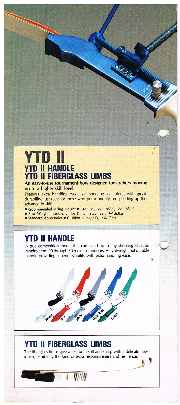 斗室練箭 archerking.blogspot.hk 1984 Yamaha Archery Catalogue