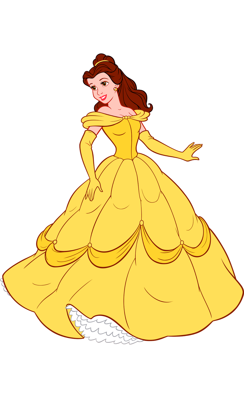 Disney Princess PNG Printable Clip Art - Free Download 300 DPI Princess ...