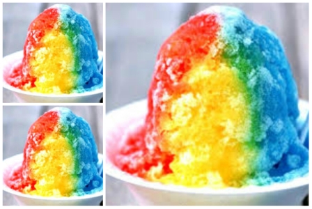 Membuat Es Lilin Warna Warni | resep cara membuat es serut sirup warna warni pelangi Membuat Es Lilin Warna Warni | resep cara membuat es serut sirup warna warni pelangi