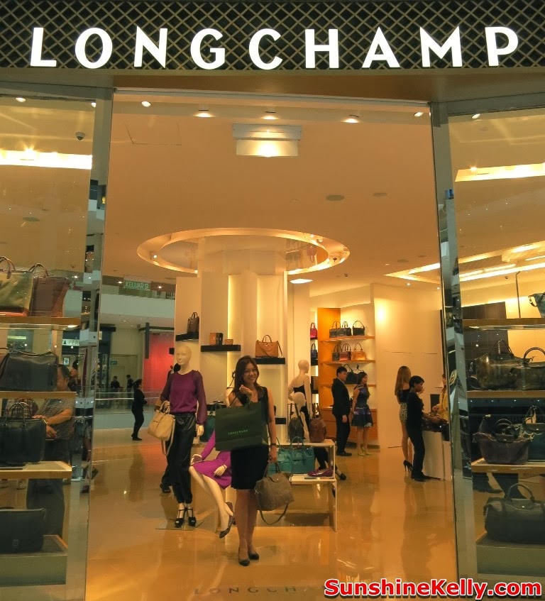 longchamp pavilion KL, new exclusive store, luxury handbag, famous ...