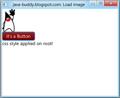 JavaFX 2.0: Apply css style JavaFX 2.0: Apply css style