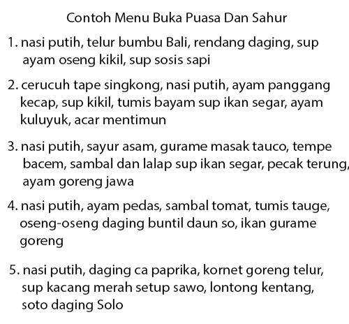 Cara menciptakan Aneka Cemilan Resep Menu Buka Puasa Dan Minuman Takjil Makanan dan minuman yaitu sesuatu yang sanggup menjadi penentu dalam mendukung kelnacaran me Cara menciptakan Aneka Cemilan Resep Menu Buka Puasa Dan Minuman Takjil
