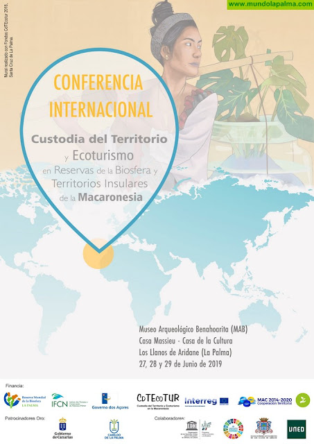 La Reserva de la Biosfera de La Palma celebrará una conferencia internacional  dedicada a la custodia del territorio y el ecoturismo en la Macaronesia