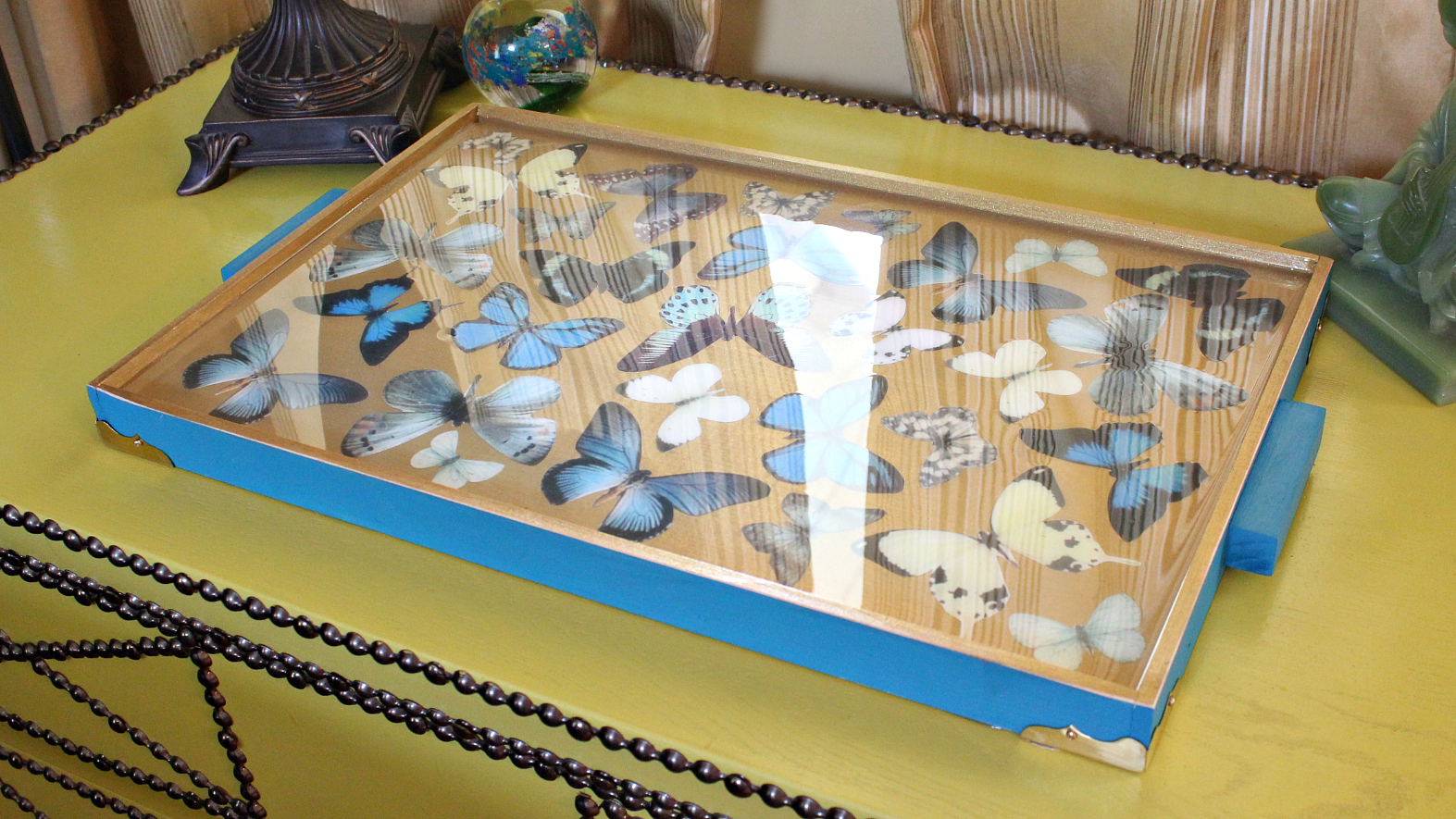 Mark Montano Resin Butterfly Tray DIY