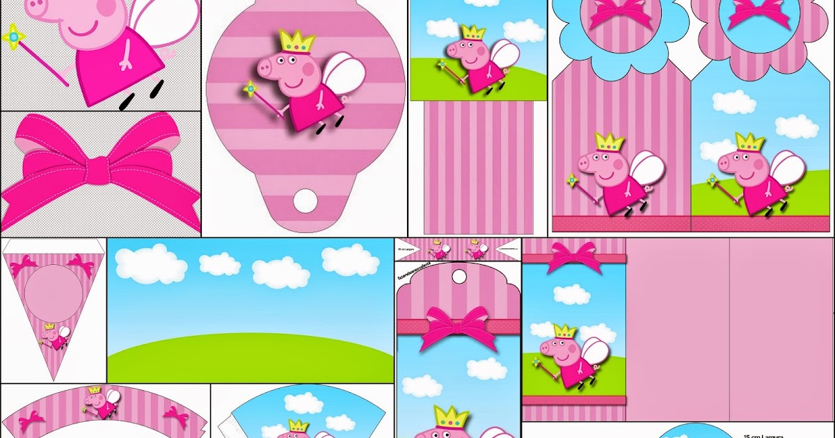 Kit Digital para imprimir pepa pig