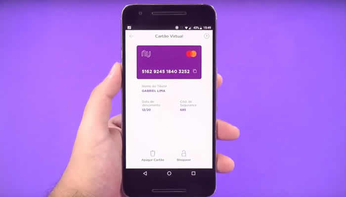 Como funciona o cartão virtual Nubank - Tecwhite