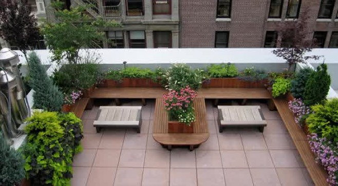 Desain Rooftop Rumah Kecil : Bagaimana Cara Mendesain Taman Rumah