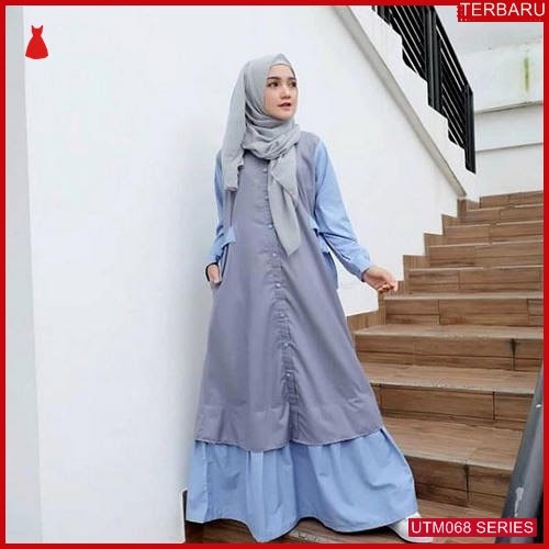 UTM068R55 Baju Ralineralina Muslim Dress UTM068R55 044 | Terbaru BMGShop
