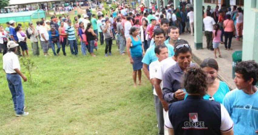 ONPE: 50 mil peruanos votarían en Elecciones Complementarias - www.onpe.gob.pe ONPE: 50 mil peruanos votarían en Elecciones Complementarias - www.onpe.gob.pe
