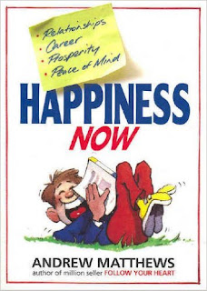Book Review, Happiness, Now, Andrew Mathews, 