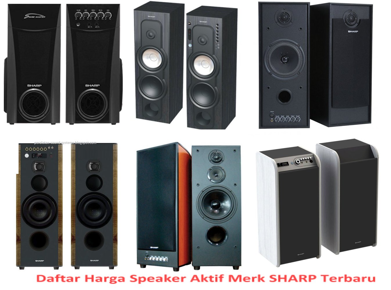 Daftar Harga Speaker Aktif Merk SHARP CBOX Terbaru - Speaker Aktif