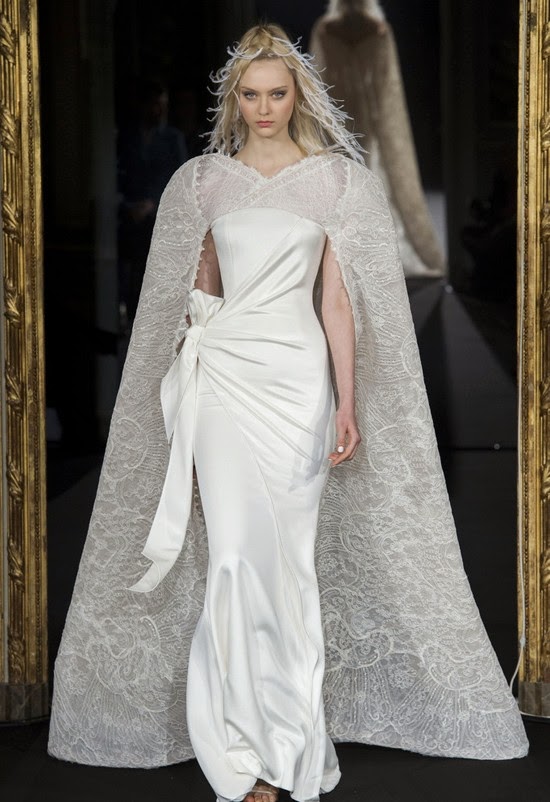 wedding fashion: 8 handsome wedding dresses cloak