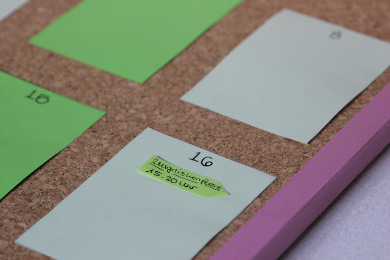 Love & Happiness: DIY pinnwand-kalender