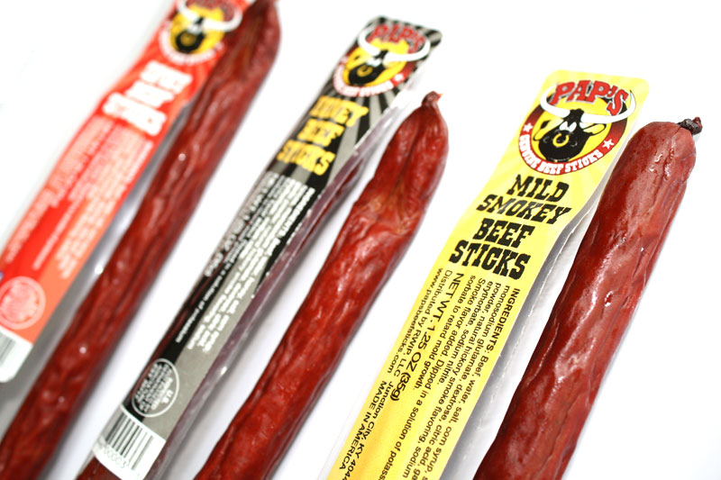 Pap's Genuine Beef Sticks Beef Jerky Reviews