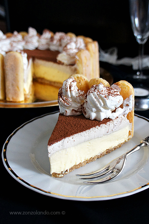 Tiramisu Cheesecake Senza Cottura Zonzolando