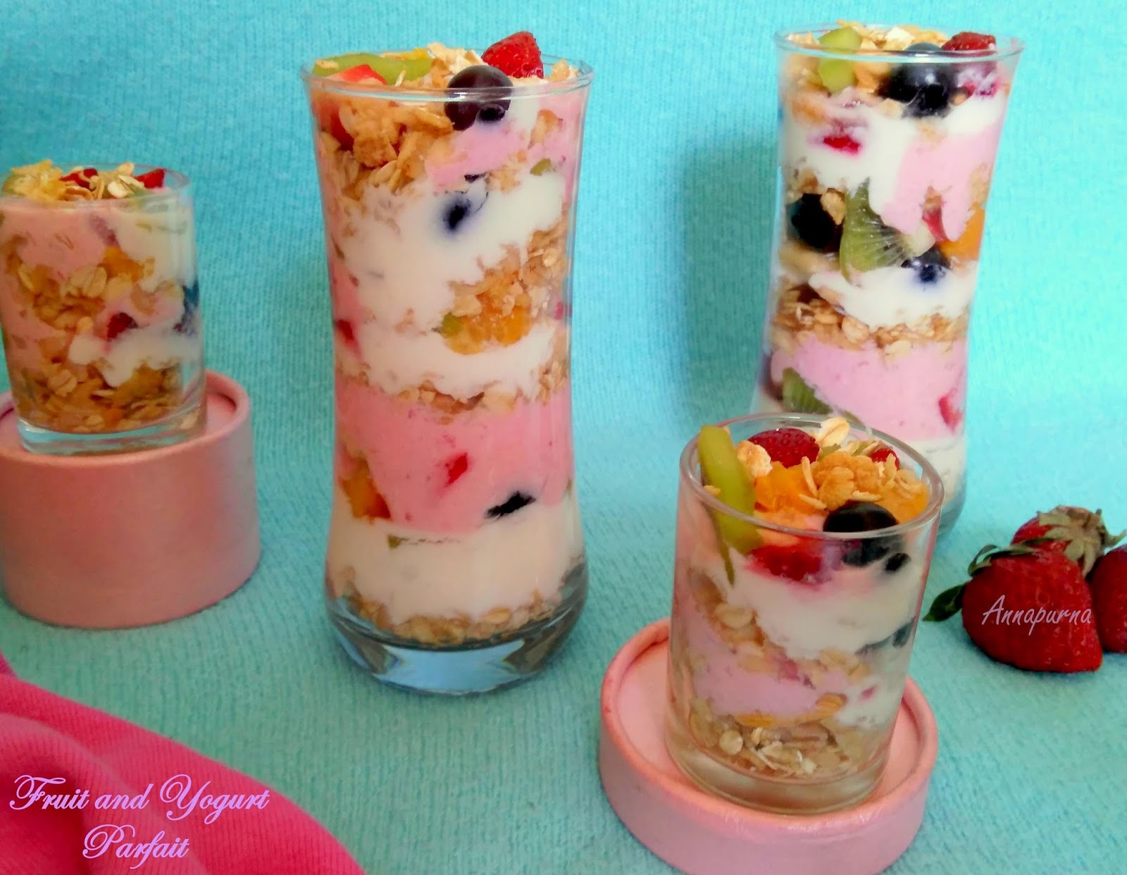 Fruit Parfait with Yogurt - Give Recipe