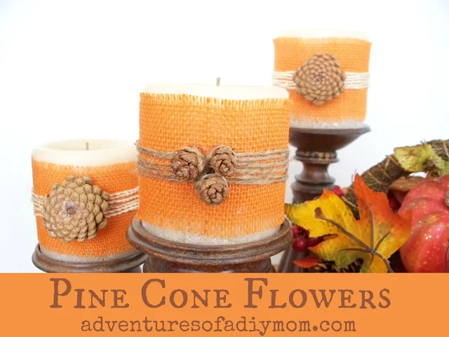 How to Make Pinecone Flowers