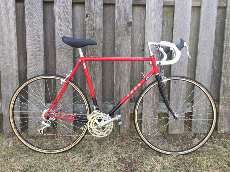 John's Bicycle Restorations Bob's 1987 Trek 400 Elance Restoration