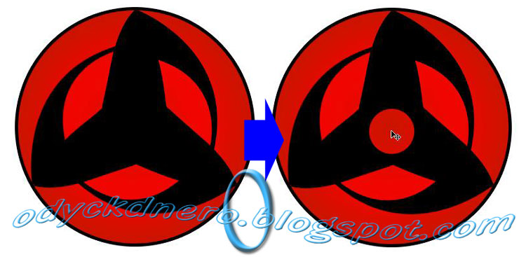 Membuat Magenkyu Sharingan "Kakashi"