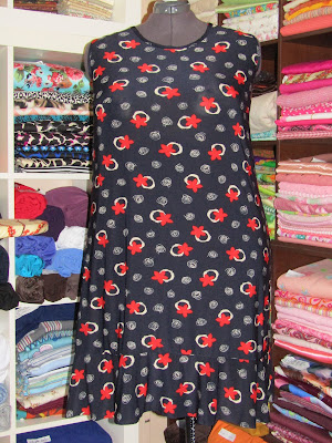 Memorial Day Tank Dress with Flounce www.sewplus.blogspot.com