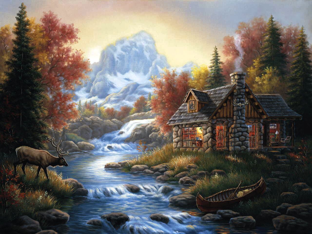 Judy Gibson, 1946 Scenery painter Tutt'Art Pittura * Scultura