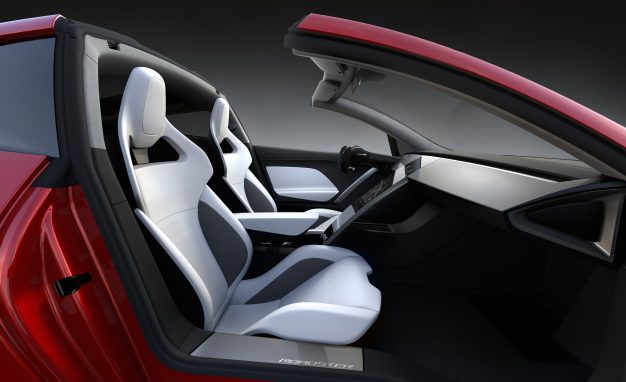 New Tesla Roadster Interior