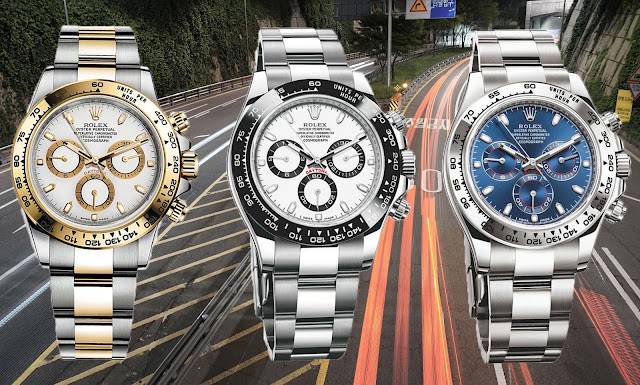 rolex daytona models by year