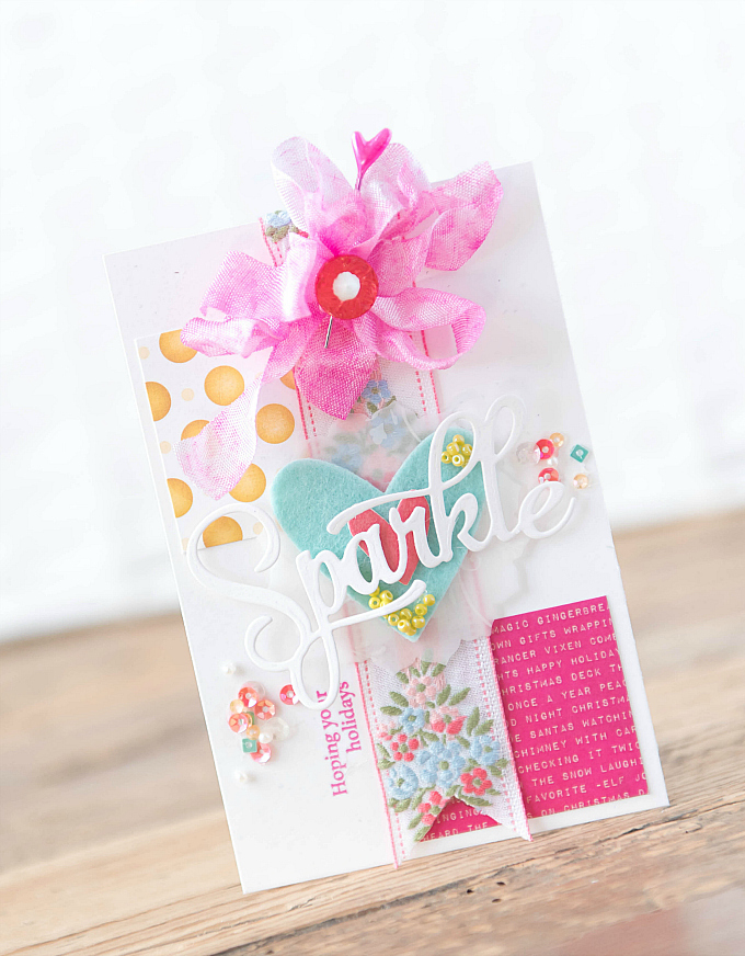 Bo Bunny Candy Cane Lane Petals