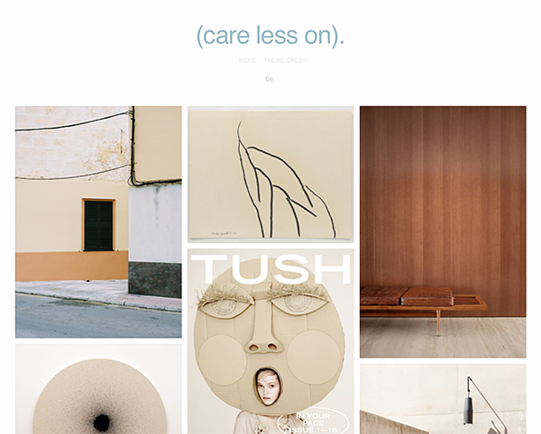 (care less on).