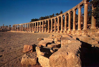 Jerash Columnas romanas