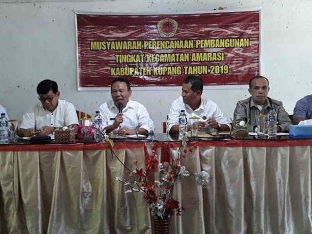 Korinus Masneno Buka Musrembangcam Pemkab Kupang Korinus Masneno Buka Musrembangcam Pemkab Kupang