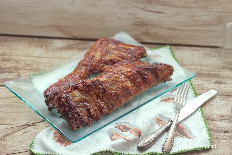 Costillas a la barbacoa