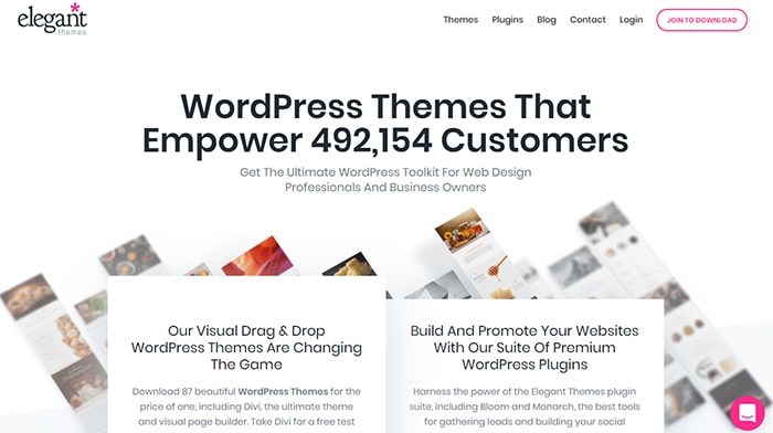 ElegantThemes - Affiliate Programs For WordPress Templates