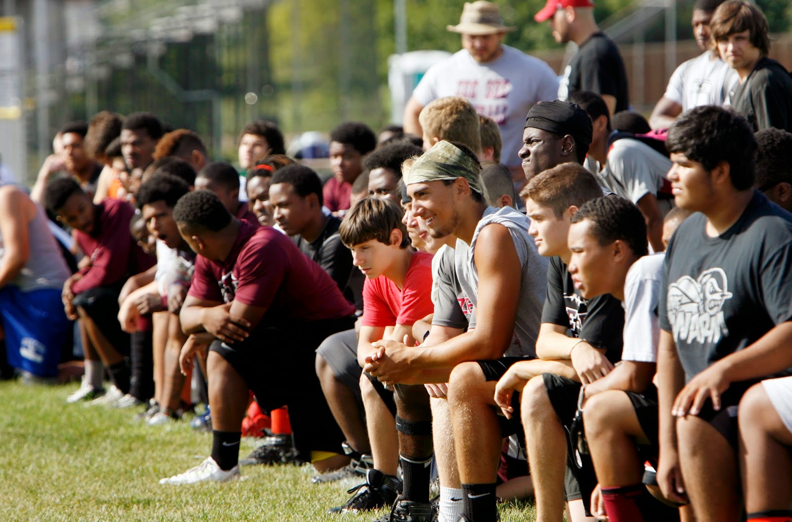 Mark Kodiak Ukena: Zion-Benton High School 2015 Football Program Day 1