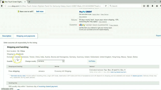 Does eBay ship to Jamaica