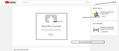 Process to upload video on YouTube in hindi