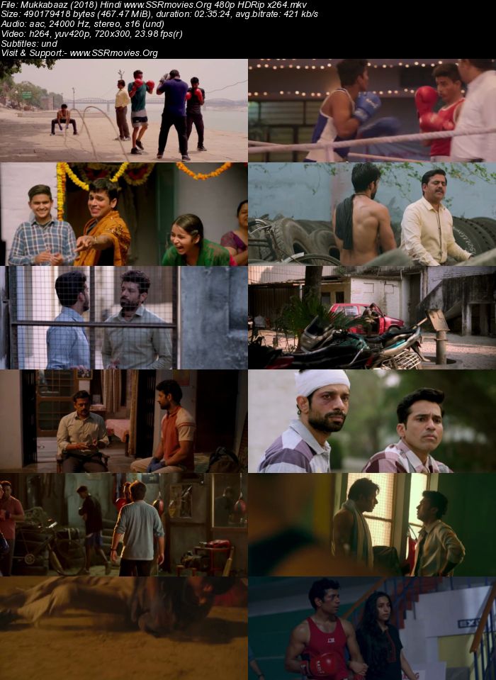 Mukkabaaz (2018) Hindi 480p HDRip x264