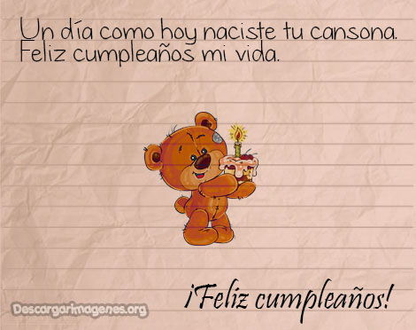 Enviar imágenes feliz cumpleaños mamasota.