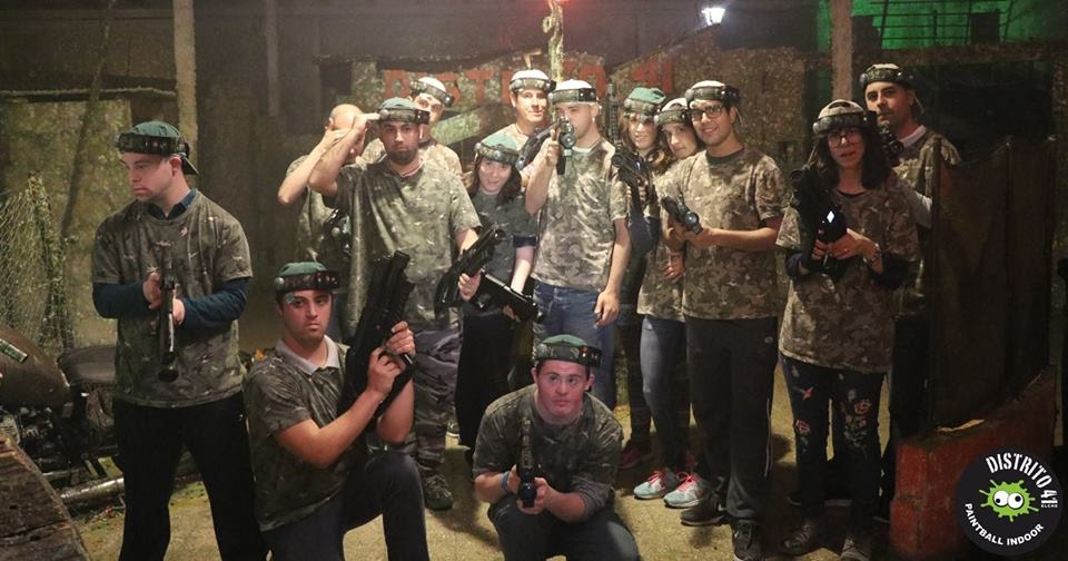 INTEGRAT Excursión al Paintball & Laser Tag Indoor Elche.