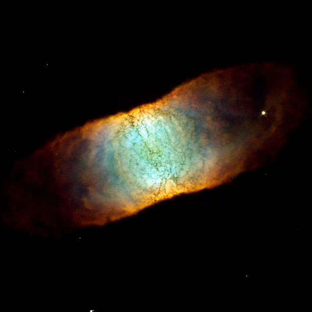Hubble sees a rainbow of colors in IC 4406, the Retina Nebula