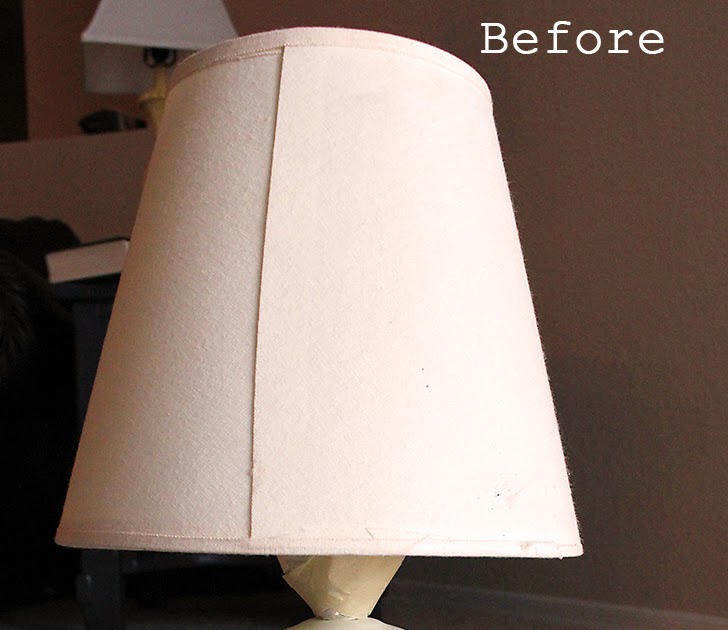 stayathomeartist.com: guest tutorial: spray painted lace lamp shade