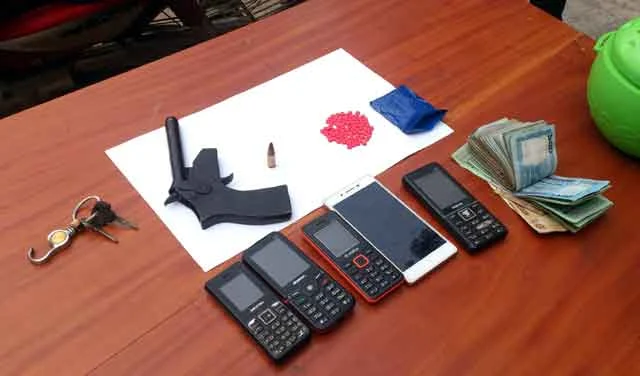 120 pirate yaba and arms and bullets were arrested