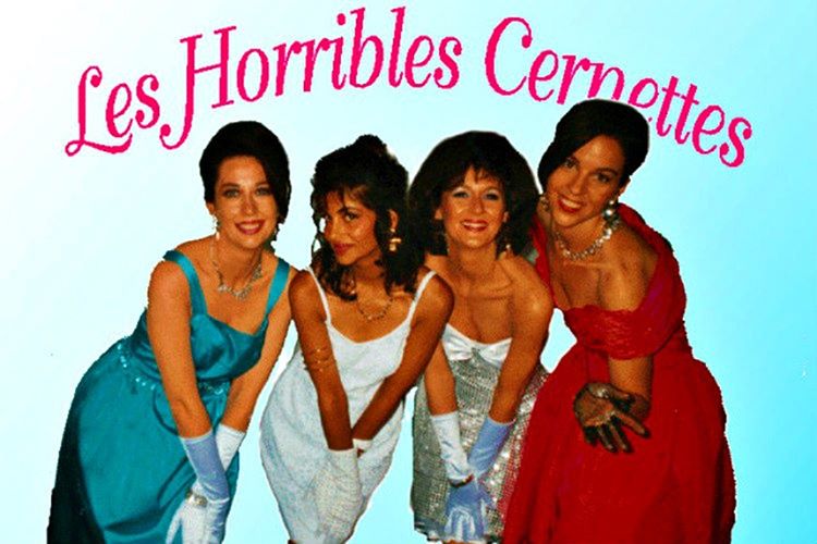 İnternetteki ilk görsel Les Horribles Cernettes adlı komedi müzik grubunun bir fotoğrafıydı.