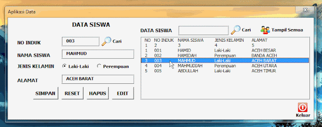 Edit Data Melalui UserForm VBA Excel - Thinking and Action