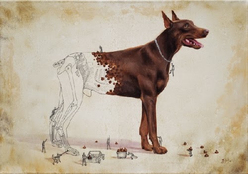 12-Love-for-the-Dogs-Ricardo-Solis-Animal-Paintings-and-their-Back-Story-www-designstack-co