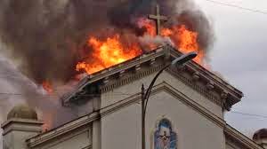 Holy Cross Church Fire