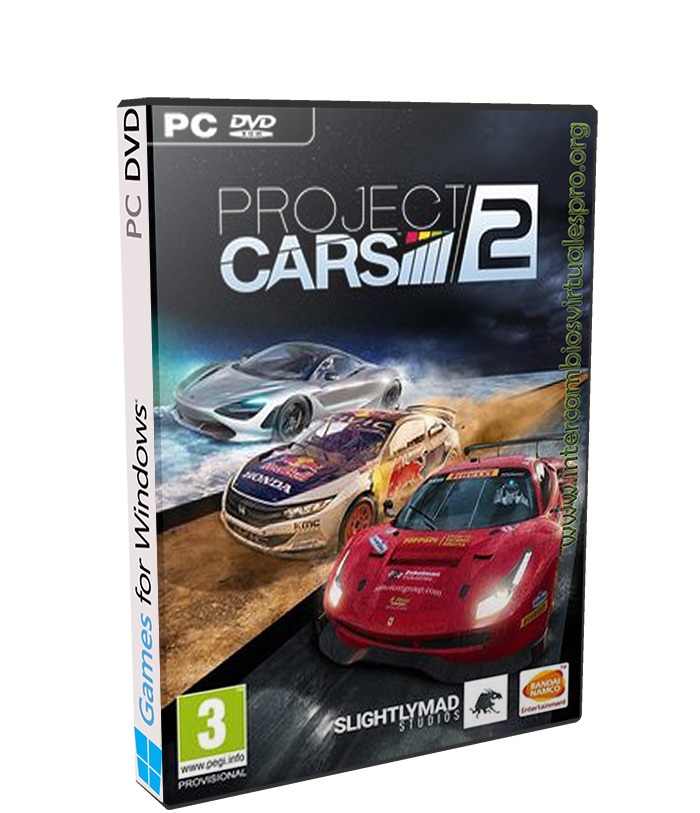 PROJECT CARS 2 poster box cover